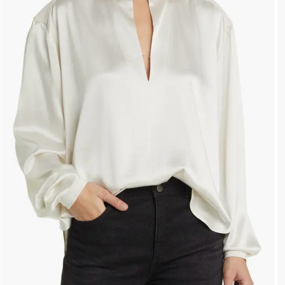 Rag & Bone Cream Blouse